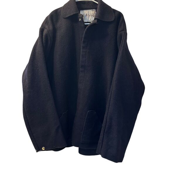 100% Reprocessed Wool Flame Resistant Coat Jacket Men's Size XL Made in USA PPE - Picture 1 of 6
